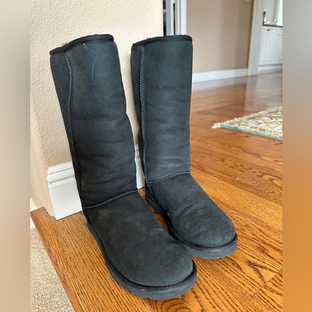 UGG Black Tall Boots